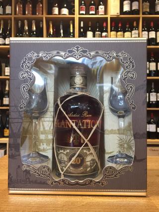 PLANTATION XO 20ème anniversaire COFFRET (deux verres)