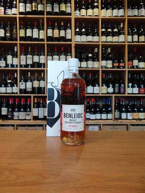 Whisky Français Benleioc tourbé intense, distillerie Bows