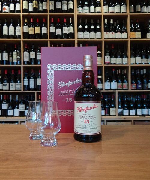 GLENFARCLAS 15 ans Coffret deux verres