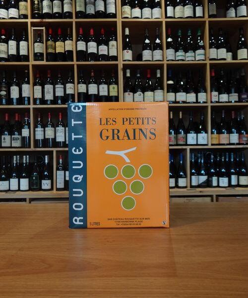 Cubis 5L Château Rouquette-sur-Mer - LES PETITS GRAINS - AOC Languedoc