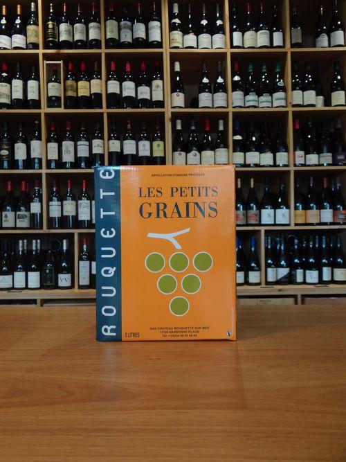 Cubis 5L Château Rouquette-sur-Mer - LES PETITS GRAINS - AOC Languedoc