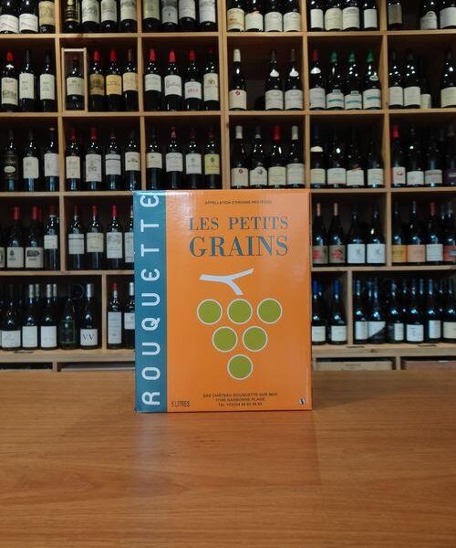 Cubis 5L Château Rouquette-sur-Mer - LES PETITS GRAINS - AOC La Clape
