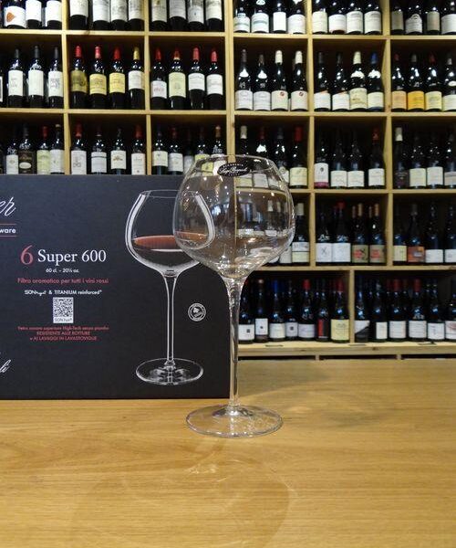 LUIGI BORMIOLI -  SUPER 60 cl - 6 verres à déguster vin, gin, spritz